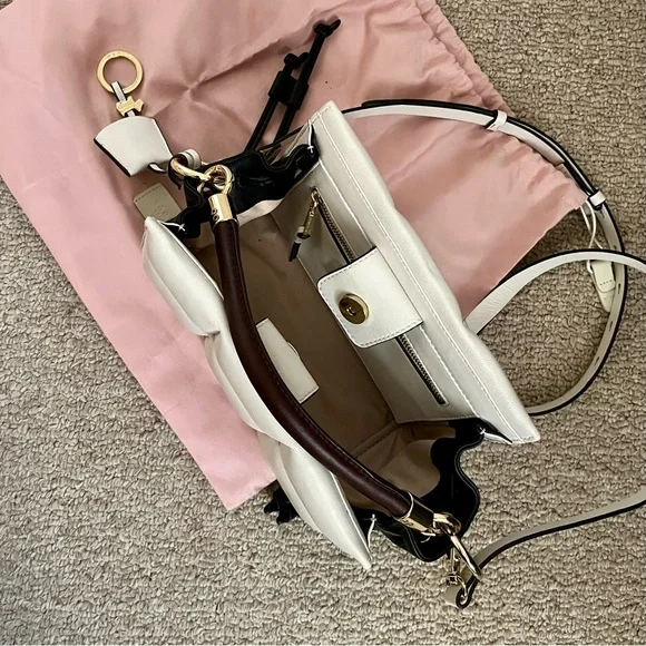 Radley London Hyde Road Padded Ivory Leather Multiway Grab Hand Bag - Picture 3 of 15